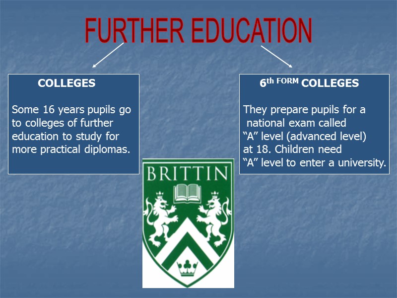FURTHER EDUCATION         COLLEGES  Some 16